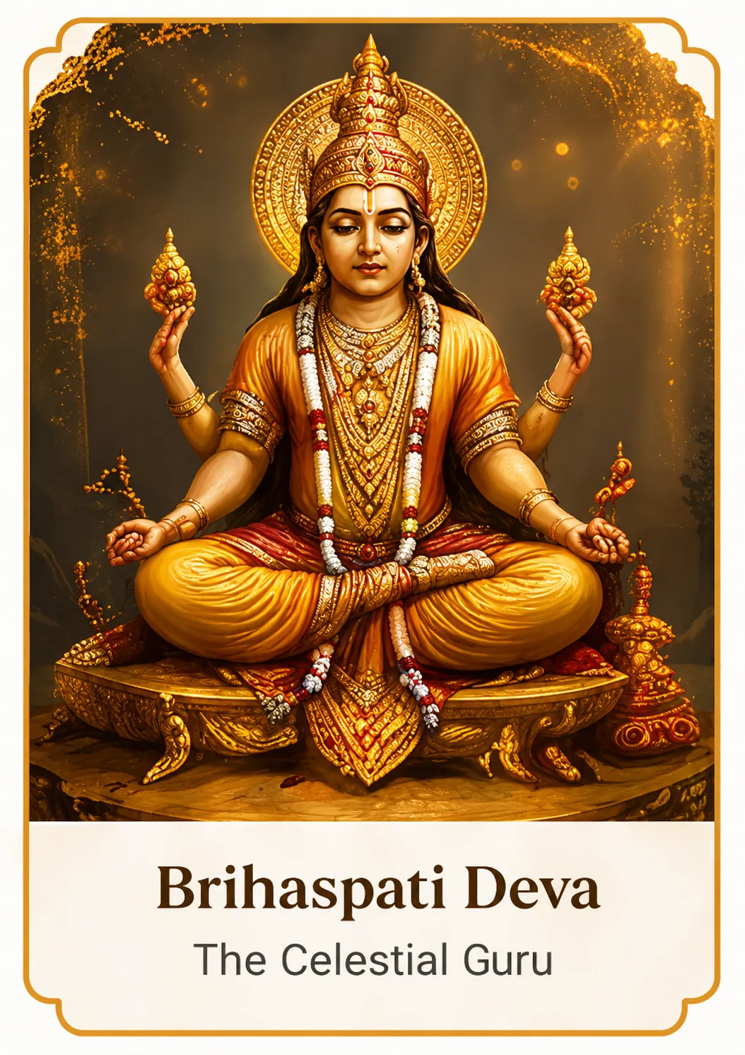 Brihaspati Deva — The Celestial Guru